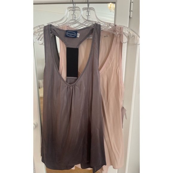 Silk tops Equipment (NWT) & SCOOP NYC , Bundle, Size Small - Picture 3 of 5